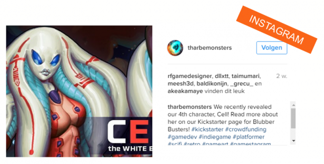 Thar Be Monsters Instagram post