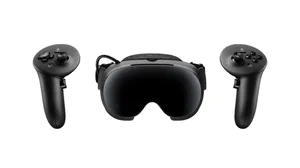 A photo of the Steam Frame, a new VR headset. A photo of the Steam Frame, a new VR headset.