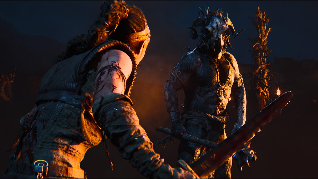 《Hellblade II:塞娜的传说》游戏封面图片