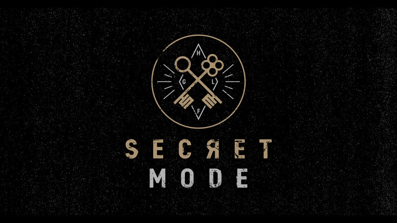 The Secret Mode logo on a black background The Secret Mode logo on a black background