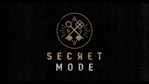 The Secret Mode logo on a black background The Secret Mode logo on a black background