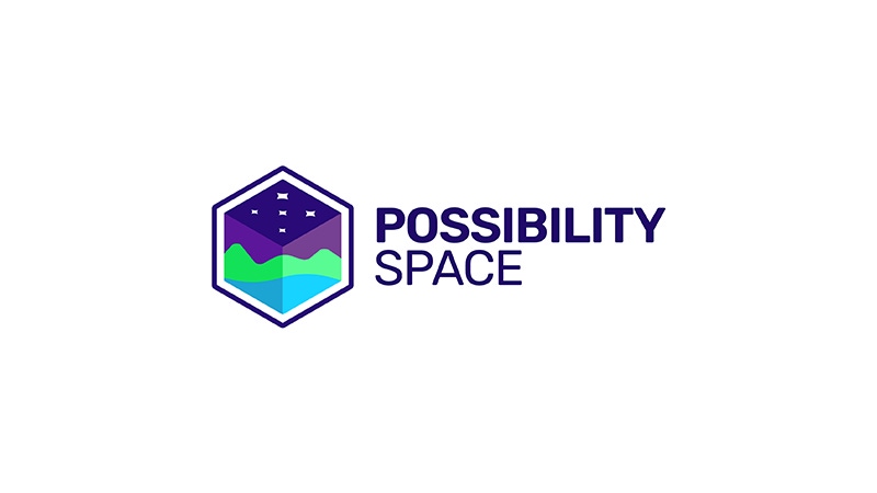 Logo for the now closed Possibility Space. Logo for the now closed Possibility Space.