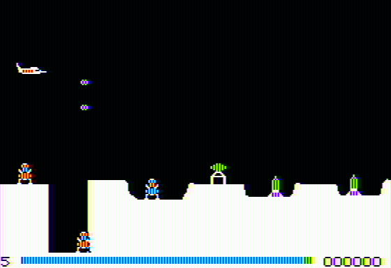 Pegasus II Apple II Dropping bombs