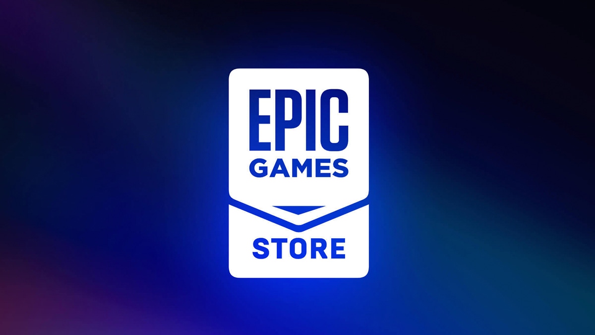 Logo for the Epic Games Store. Logo for the Epic Games Store.