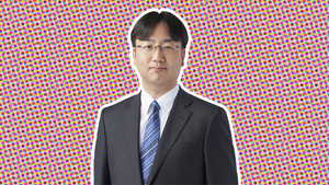 A headshot of Nintendo president Shuntaro Furukawa