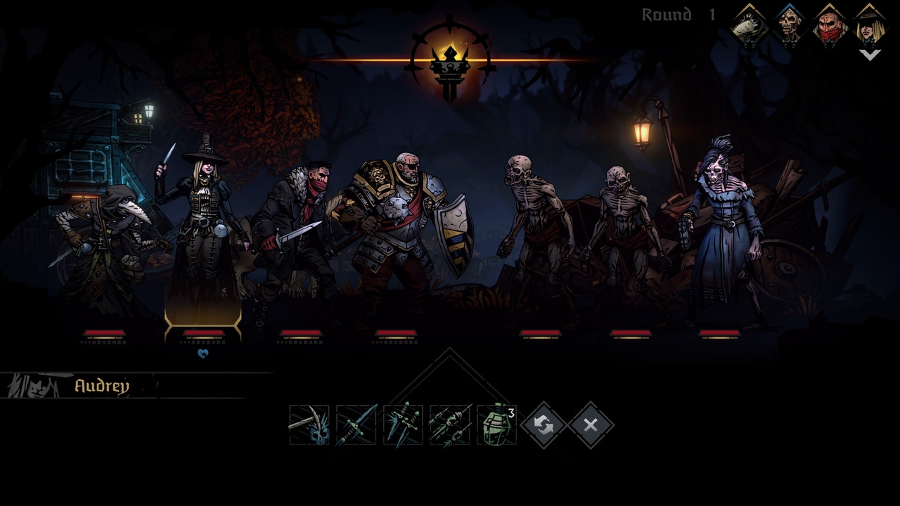 Several warriors getting ready to fight some skeletal enemies Several warriors getting ready to fight some skeletal enemies