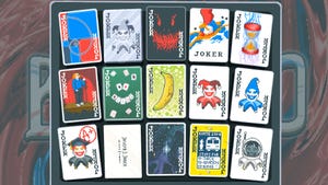 A set of Joker cards in Balatro.