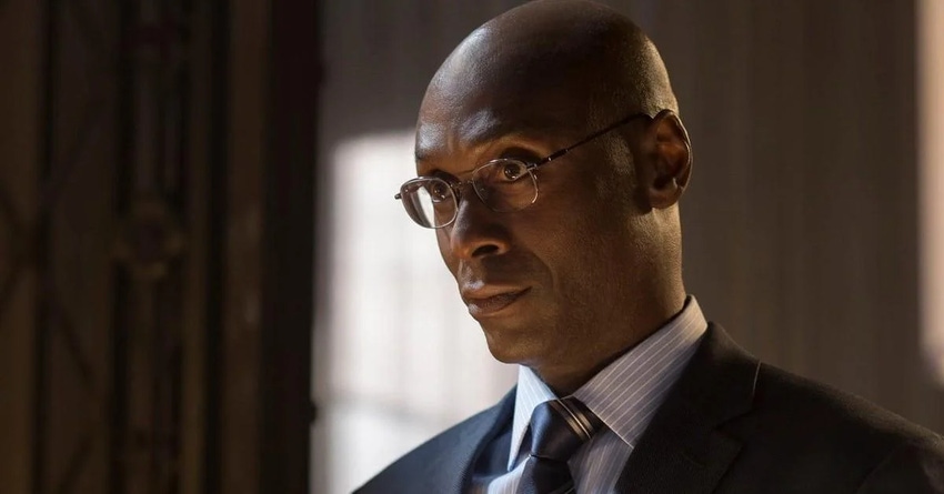 Actor Lance Reddick in a scene from Lionsgate's John Wick: Chapter 3.