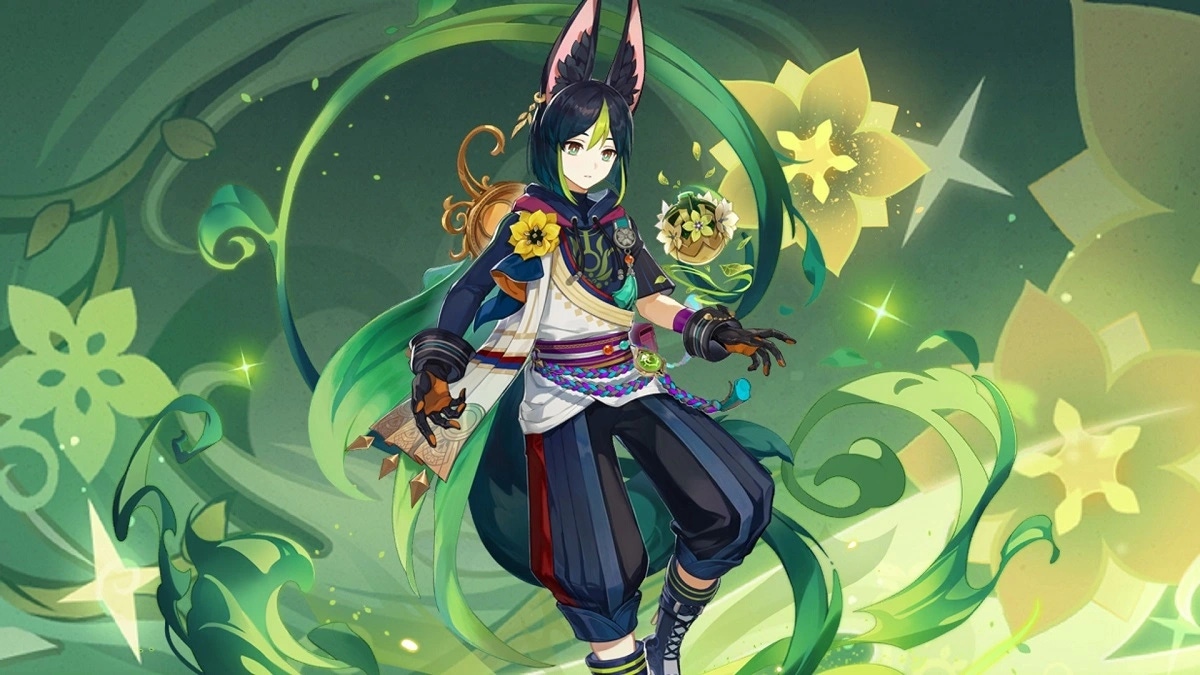 Tighnari in Hoyoverse's Genshin Impact. Tighnari in Hoyoverse's Genshin Impact.