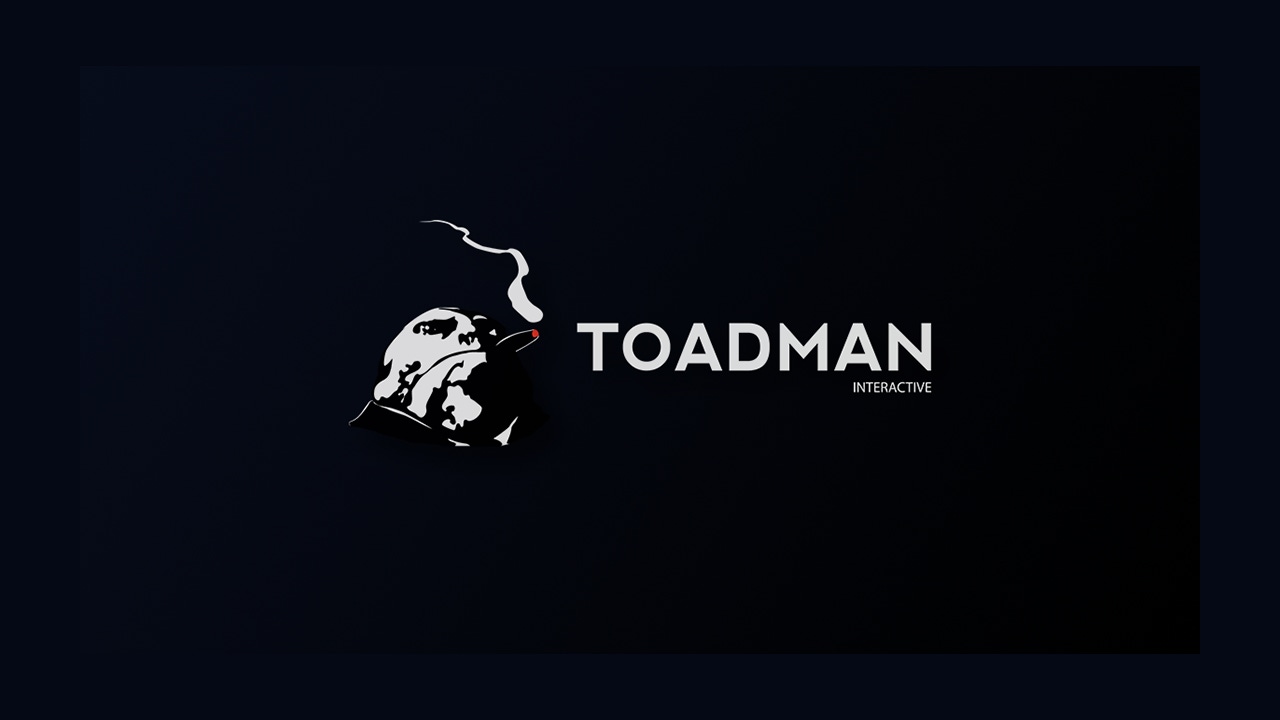 The Toadman logo on a black background The Toadman logo on a black background