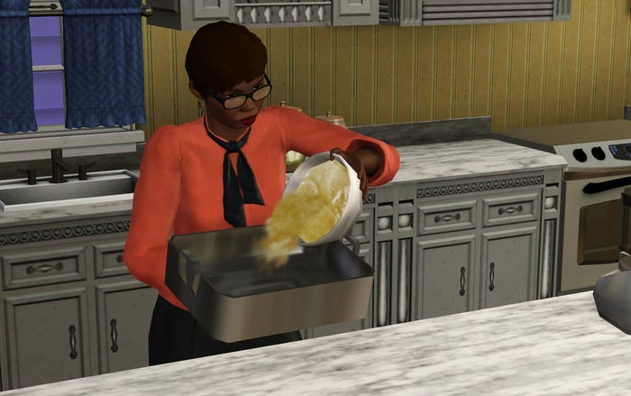 The Sims 3 Cooking Screenshot