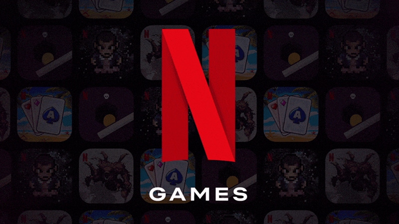 Logo for Netflix Games. Logo for Netflix Games.