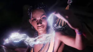 The protagonist of South of Midnight smiles while using her powers The protagonist of South of Midnight smiles while using her powers