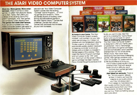 A History of Gaming Platforms: Atari 2600 Video Computer