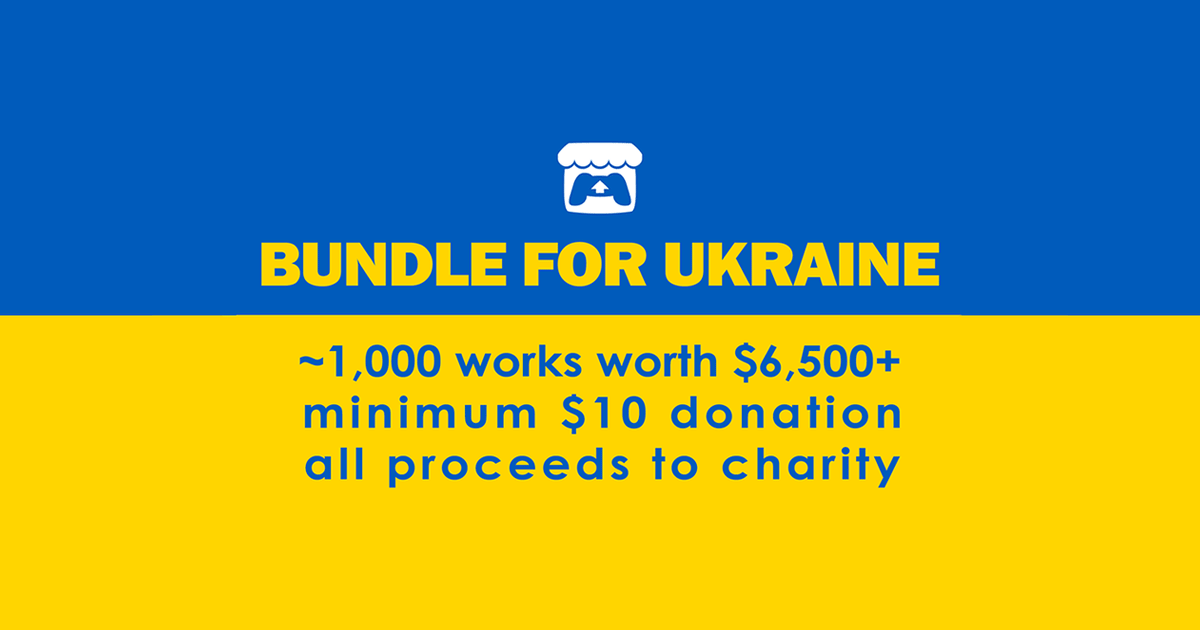Itch charity Bundle for Ukraine is offering almost 1000 games for $10
