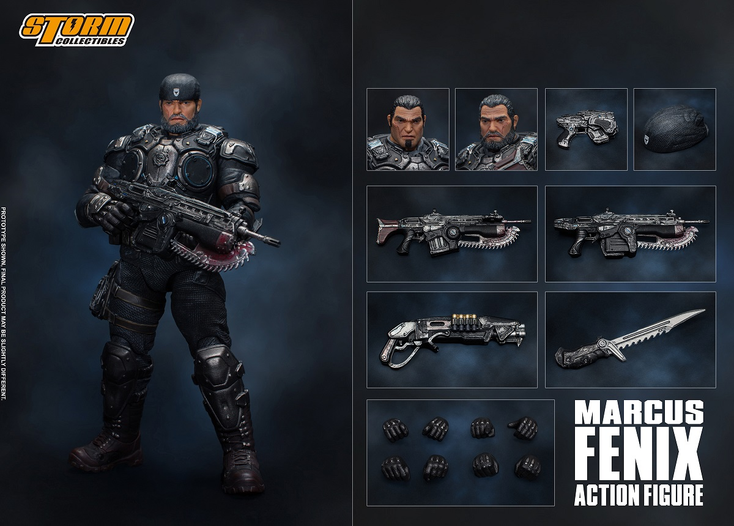 Bluefin Announces 'Gears of War' Action Figures Bluefin Announces 'Gears of War' Action Figures