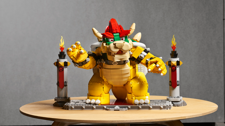 Bowser LEGO set.