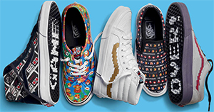 Nintendo Powers Up Vans Shoes Nintendo Powers Up Vans Shoes