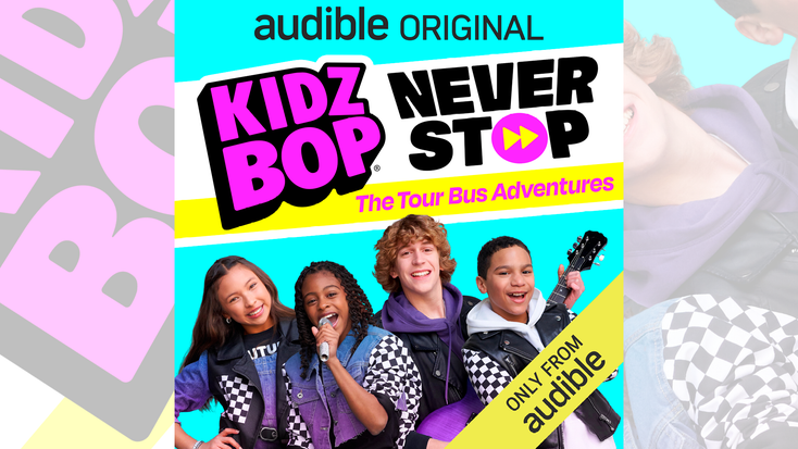 The cast of “KIDZ BOP Never Stop: The Tour Bus Adventures.”  