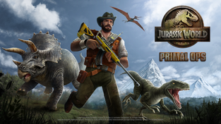 Promotional image for "Jurassic World Primal Ops."