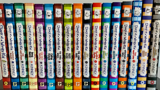 "Diary of a Wimpy Kid" books.
