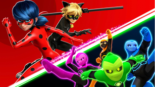 Characters from “Miraculous” and “Ghostforce.”