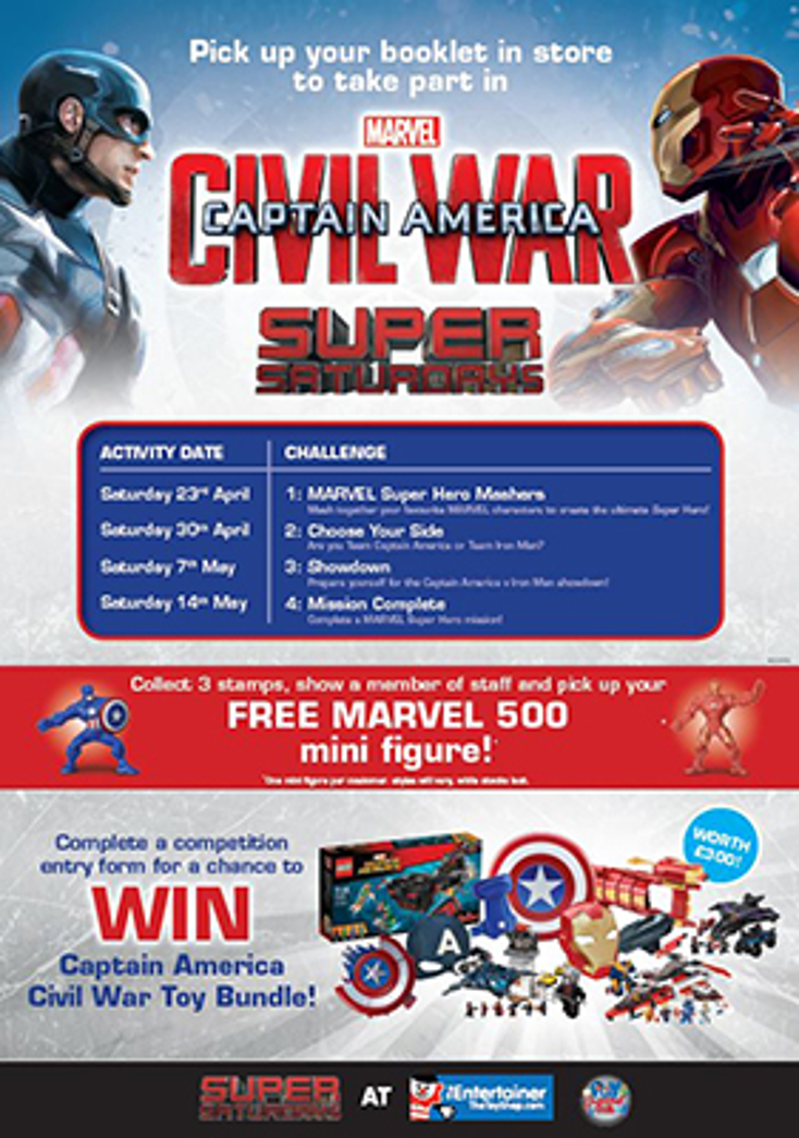 Entertainer to Feature Captain America Entertainer to Feature Captain America