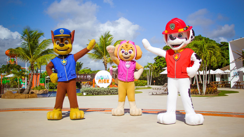 Chase, Skye and Marshall from “Paw Patrol."