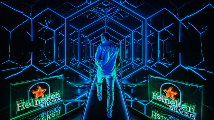 Heineken Silver launch in Amsterdam. Heineken Silver launch in Amsterdam.