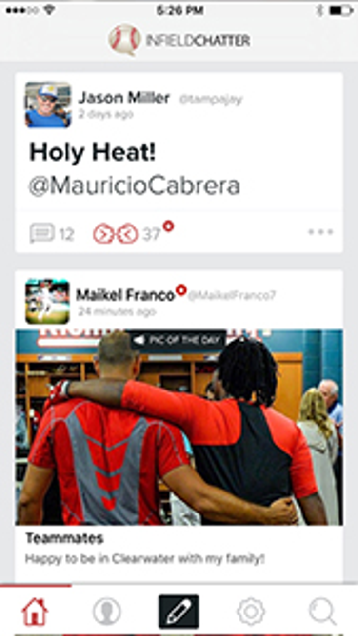 MLBPA Unveils 'Infield Chatter' MLBPA Unveils 'Infield Chatter'