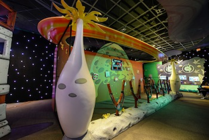 Angry Birds Lands at Space Center Angry Birds Lands at Space Center
