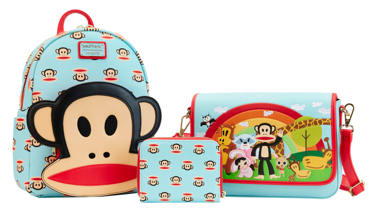 The Loungefly and Paul Frank collection. 