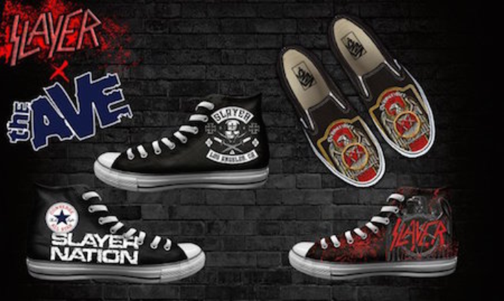 Slayer Ties Up Footwear Deal Slayer Ties Up Footwear Deal