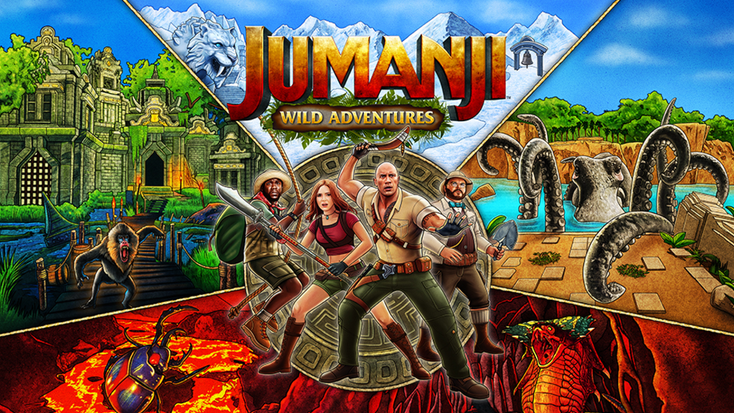 'Jumanji Wild Adventures' promotional image