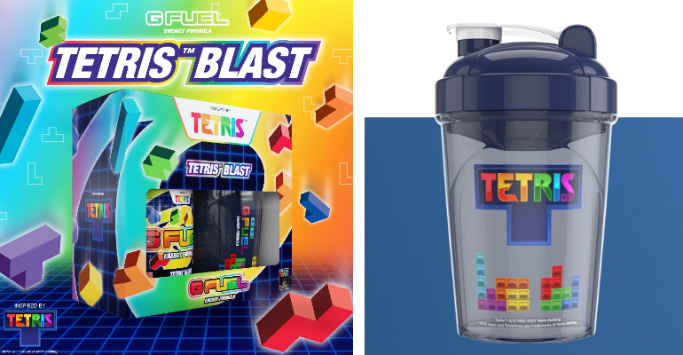 G-Fuel, Tetris Stack Drink Deal | License Global