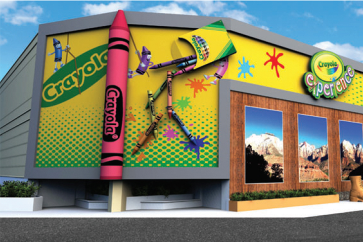 Crayola Goes Outside the Lines