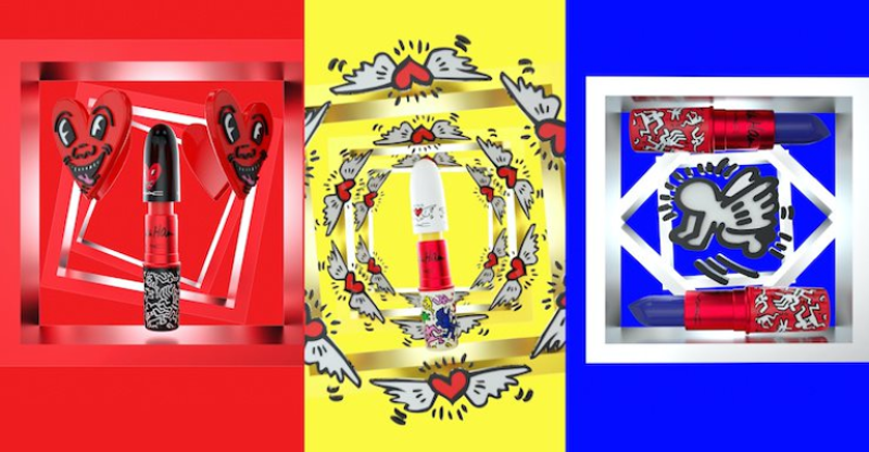 VIVA GLAM x Keith Haring NFT collection, MAC Cosmetics VIVA GLAM x Keith Haring NFT collection, MAC Cosmetics