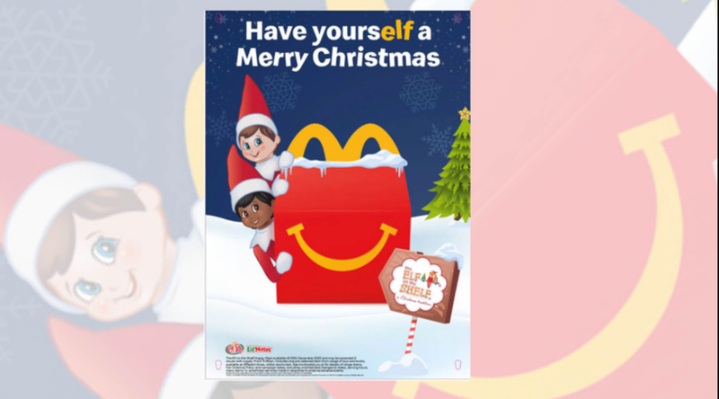 Elf on the Shelf x McDonald's Elf on the Shelf x McDonald's