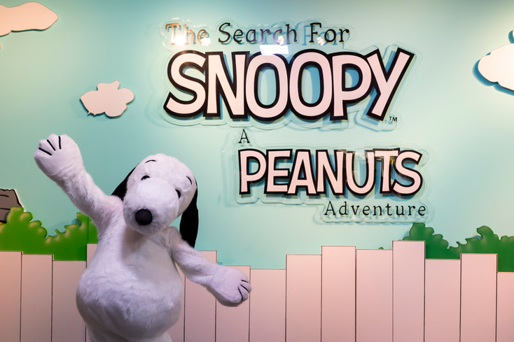 "The Search for Snoopy: A Peanuts Adventure."