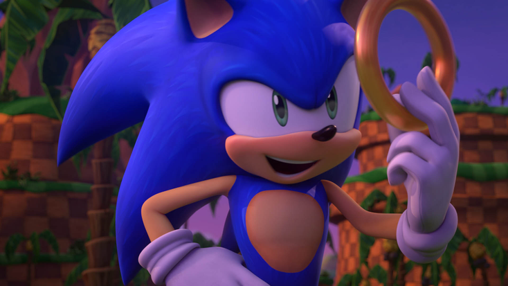 Sonic the Hedgehog as featured in “Sonic Prime.” Sonic the Hedgehog as featured in “Sonic Prime.”