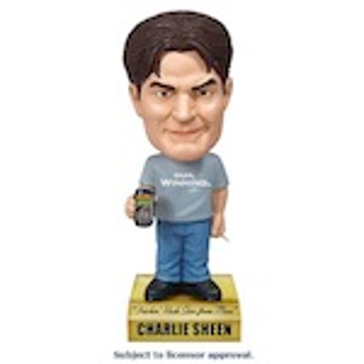 Entertainment Earth Adds Charlie Sheen Bobble Head Entertainment Earth Adds Charlie Sheen Bobble Head