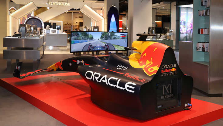 Oracle Red Bull Racing RB18 Show Car Simulator