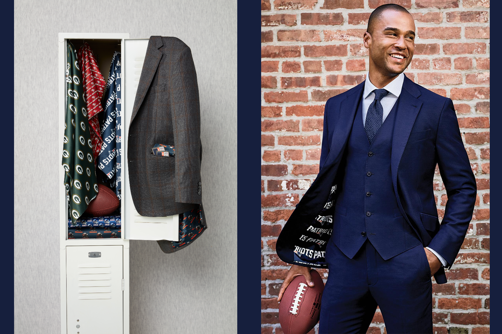 NFL Teams With Men's Wearhouse and Jos. A. Bank on Customizable