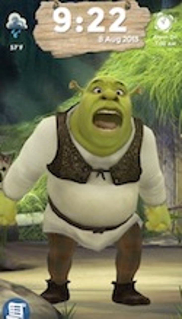 Shrek Wakes Fans Up With a Roar Shrek Wakes Fans Up With a Roar