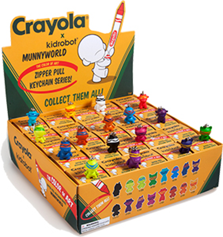Kidrobot Plans Crayola Keychains Kidrobot Plans Crayola Keychains