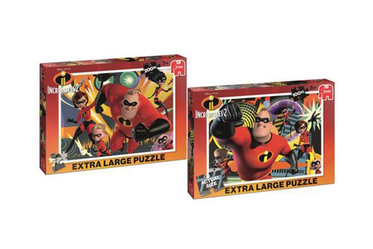DCP Puts Together Incredibles Puzzle DCP Puts Together Incredibles Puzzle