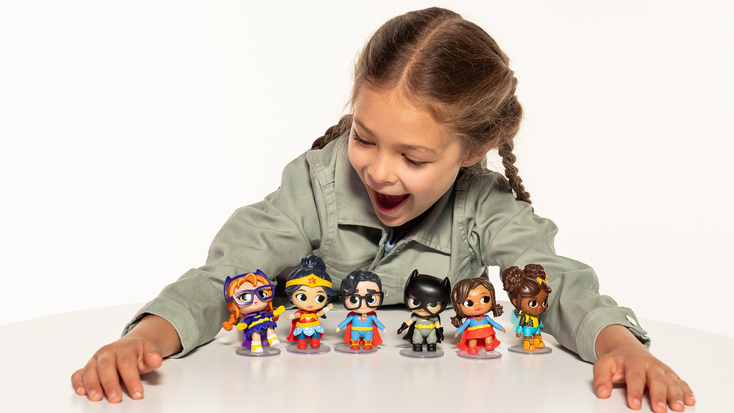 The DC Minis 3-inch figures.