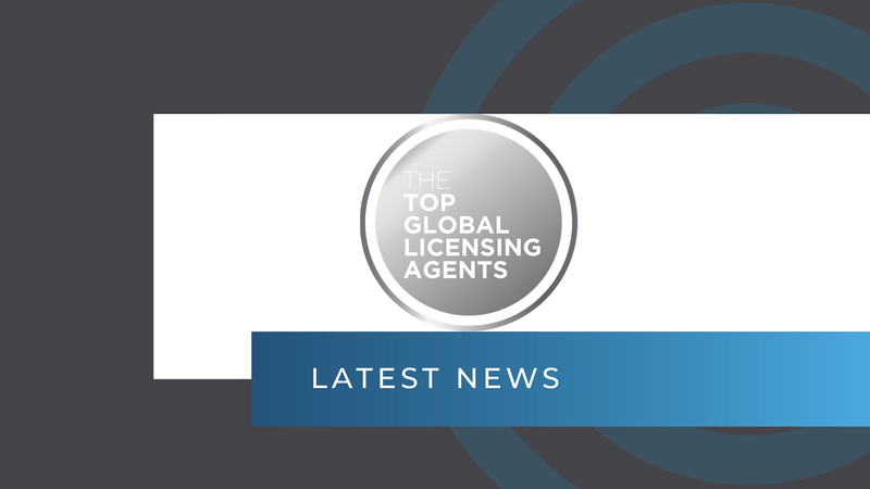 Logo for The Top Global Licensing Agents report.