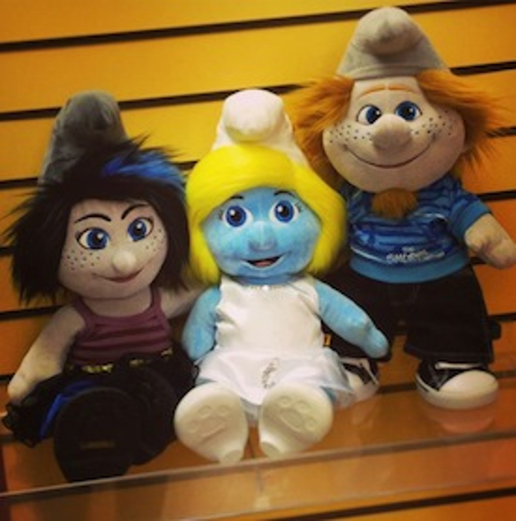 Build-A-Bear Re-Teams with Smurfs Build-A-Bear Re-Teams with Smurfs