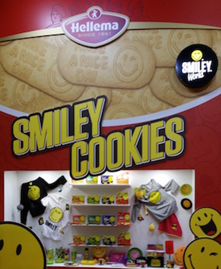 Smiley Bakes Up Branded Cookies